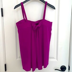 Spaghetti-strap 100% Silk Blouse